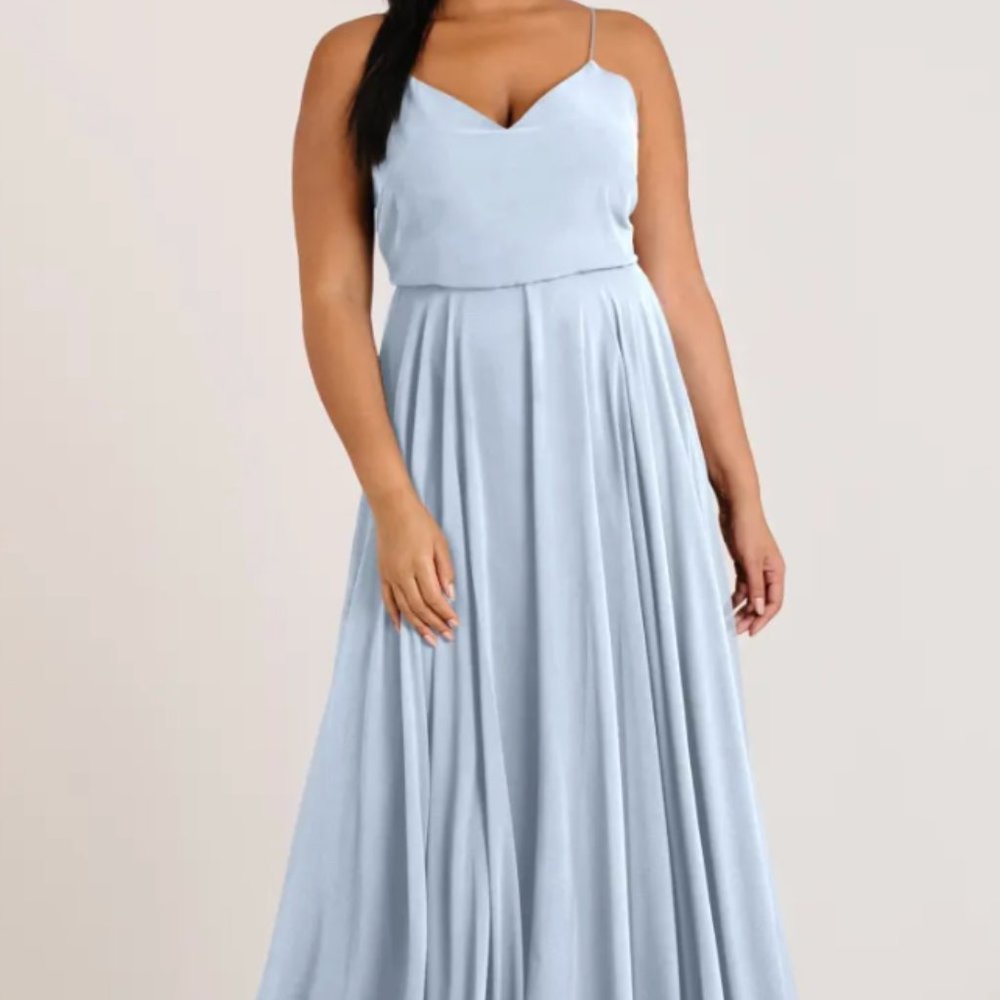 Jenny Yoo - Bridesmaid - Inesse - Whisper Blue -Size 16